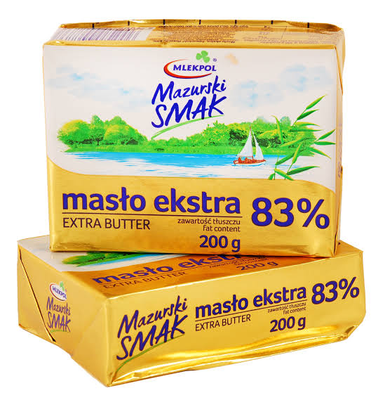 iy5g6tkhjl.jpg Масло Mlekpol Mazurski smak 83 % 200 г - Зображення 1