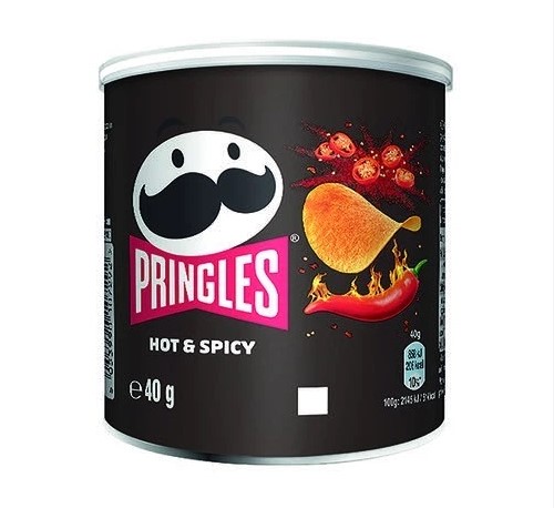 j5iqi5u2oi.jpg Чіпси Pringles Hot Spicy гострі 40 г - Зображення 1