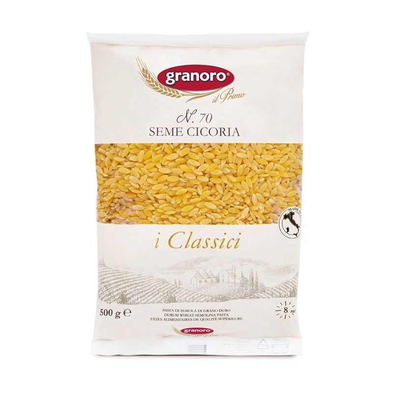 k8wpwsqfij.jpg Макарони Granoro Semi Cicoria №70 500 г - Зображення 1