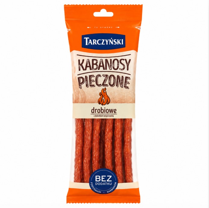 qz8lomn0sj.jpg Кабаноси Tarczynski Pieczone Drobiowe курка 230 г - Зображення 1
