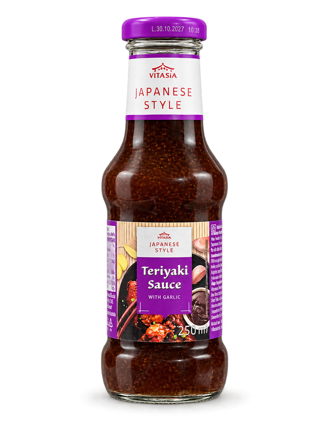 94fcab5c-27d8-45df-9532-ca09c50b7703 Соус Vitasia Teriyaki Sause with garlic з часником 298 г - Зображення 1