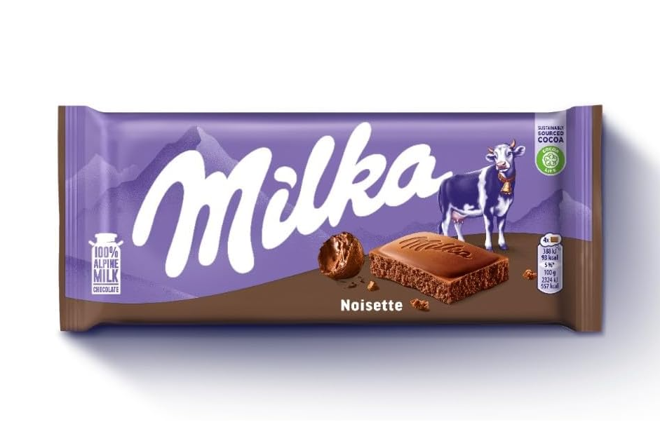 lqbetx5djn.png Шоколад Milka Noisette з шоколадом 90 г — изображение 1