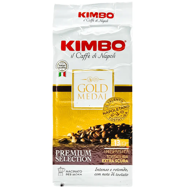 n67gkdg68m.jpeg Кава мелена Kimbo Gold Medal 250 г — изображение 1