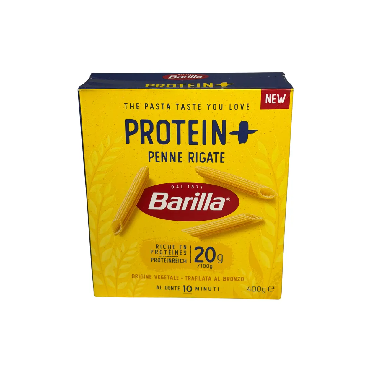 naupu7drnf.png Макарони Barilla Protein+ Penne Rigate з протеїном 400 г — изображение 1