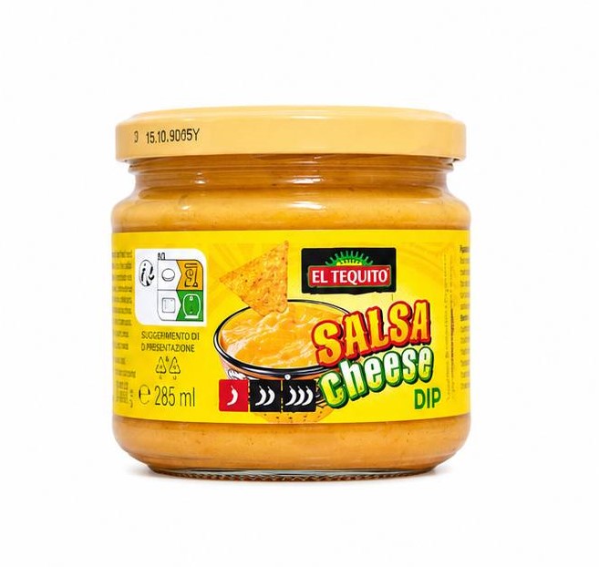 zpe2m429pr.jpg Соус-діп El Tequito Salsa Cheese сирний пікантний 300 г - Зображення 1